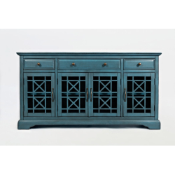 AVELLINO stiliaus spintelė, "Hampton" stiliaus mėlynos, antique blue spalvos