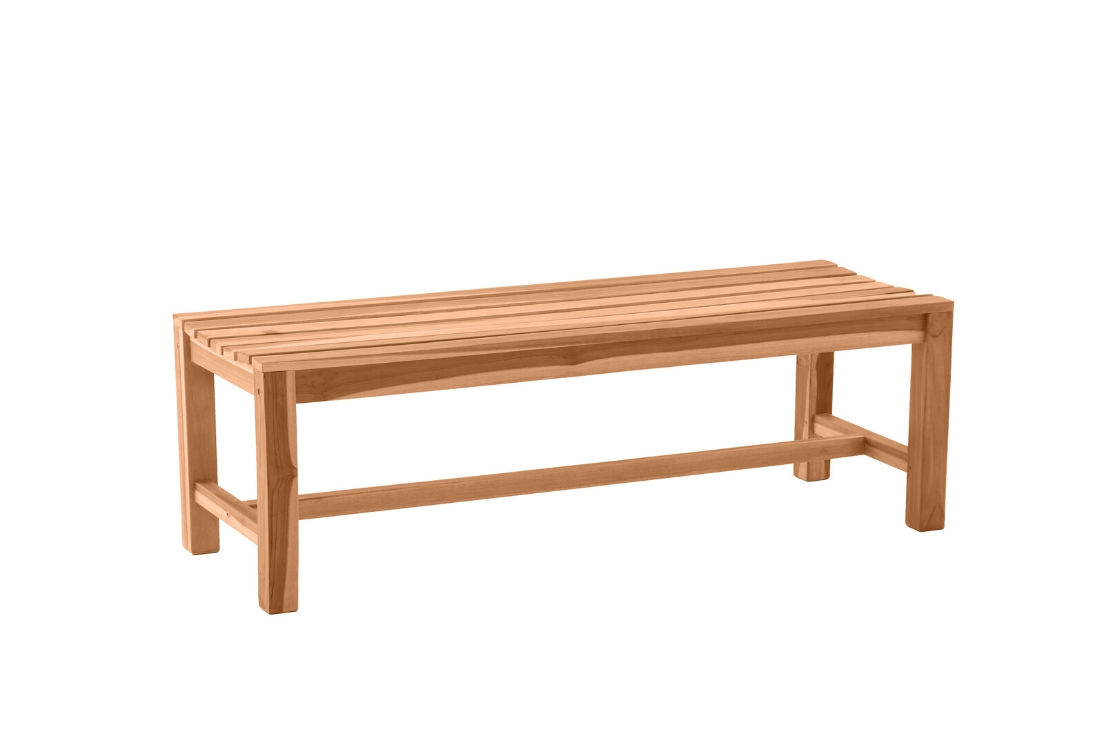 Medinis lauko suolas, Natūralaus tikmedžio, platus