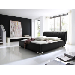 Modernaus dizaino lova, dirbtinės odos, prabangaus stiliaus 
