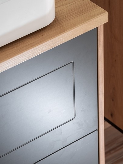 Vonios spintelė su praustuvais 854A MADEIRA