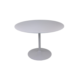 Apvalus stalas, 110 cm, modernaus dizaino