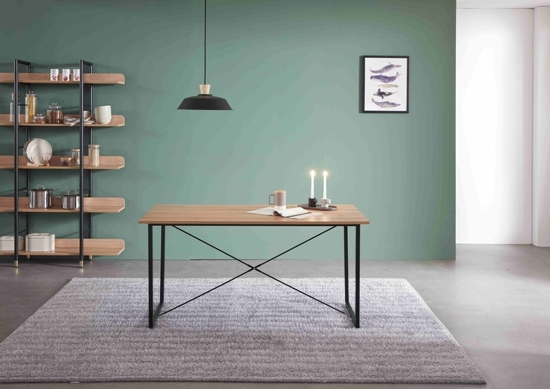 elegantiškas stalas, stačiakampio formos, mažas