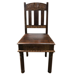 ALMIRAH stilius, indiško stiliaus kėdė, antikvarinio stiliaus