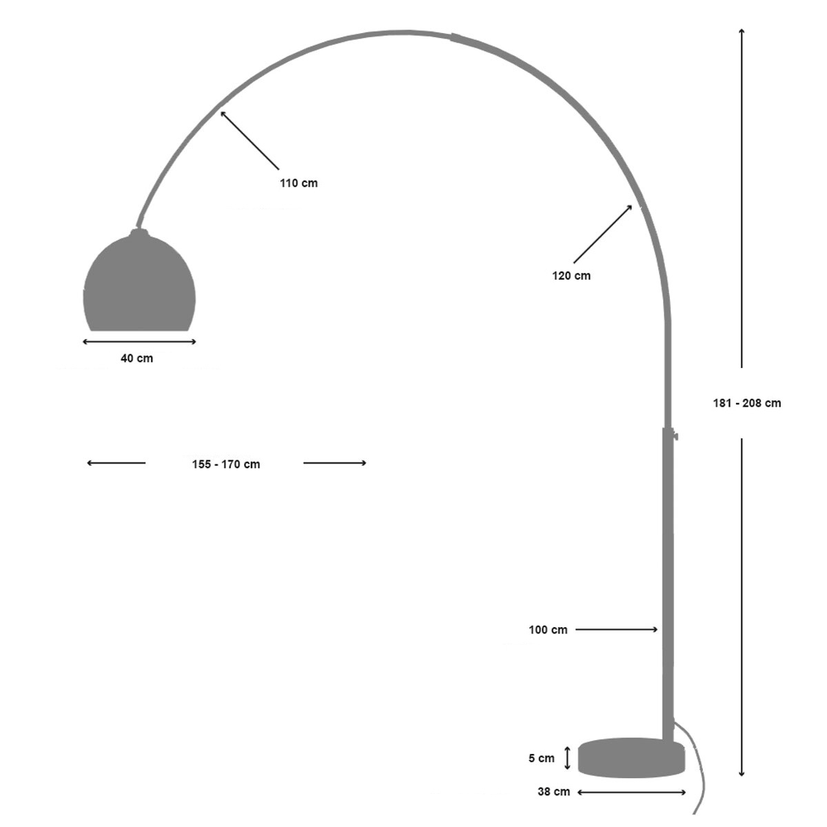 Toršeras 22 208  cm