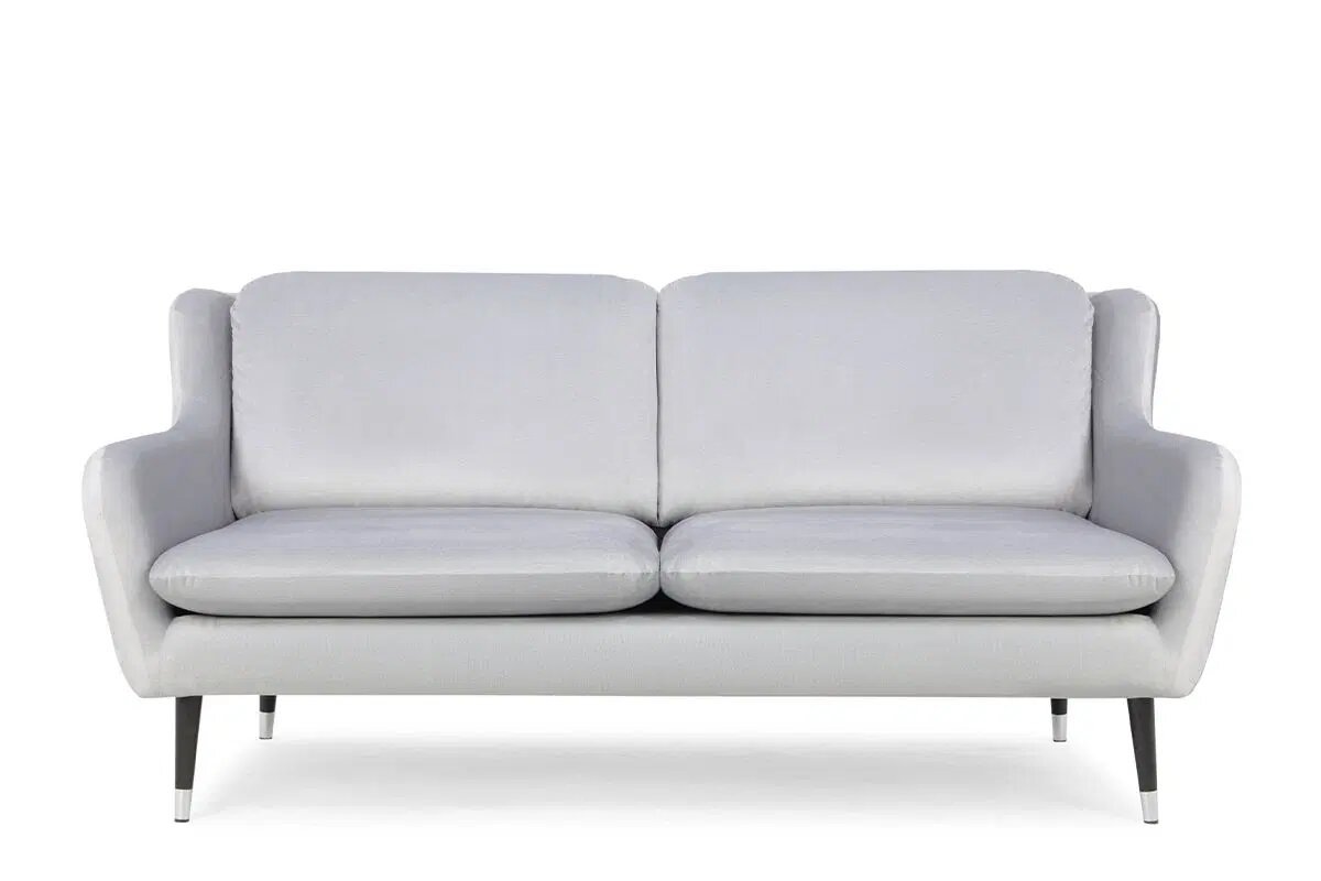 Sofa AFO, šviesiai pilka, 192x92x87 cm