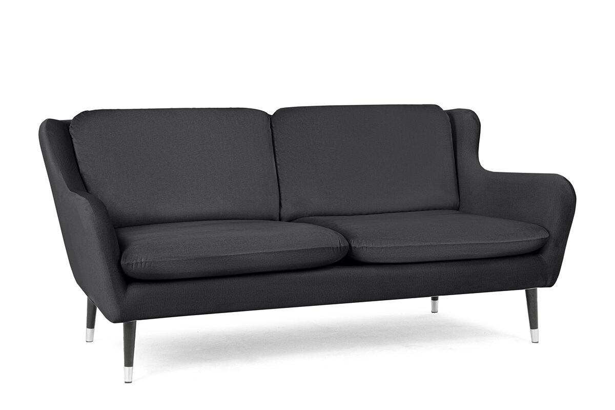 Sofa AFO, tamsiai pilka, 192x92x87 cm