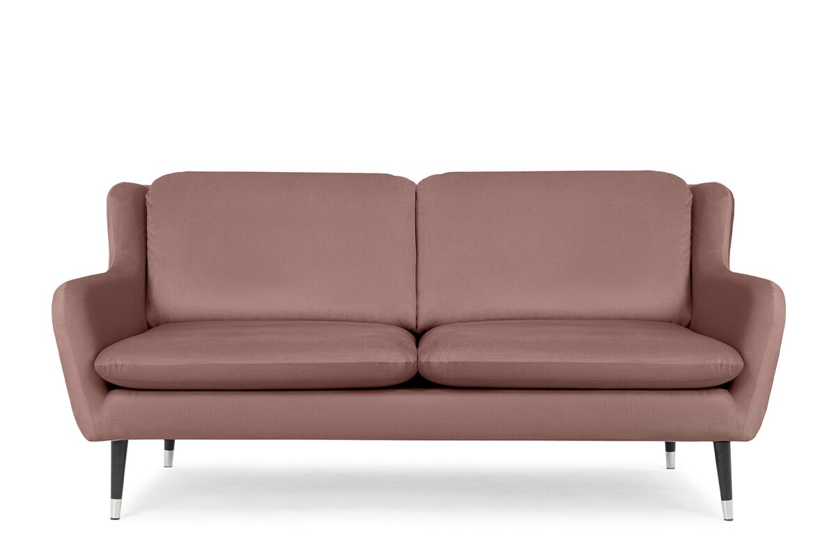 Sofa AFO, rožinė, 192x92x87 cm