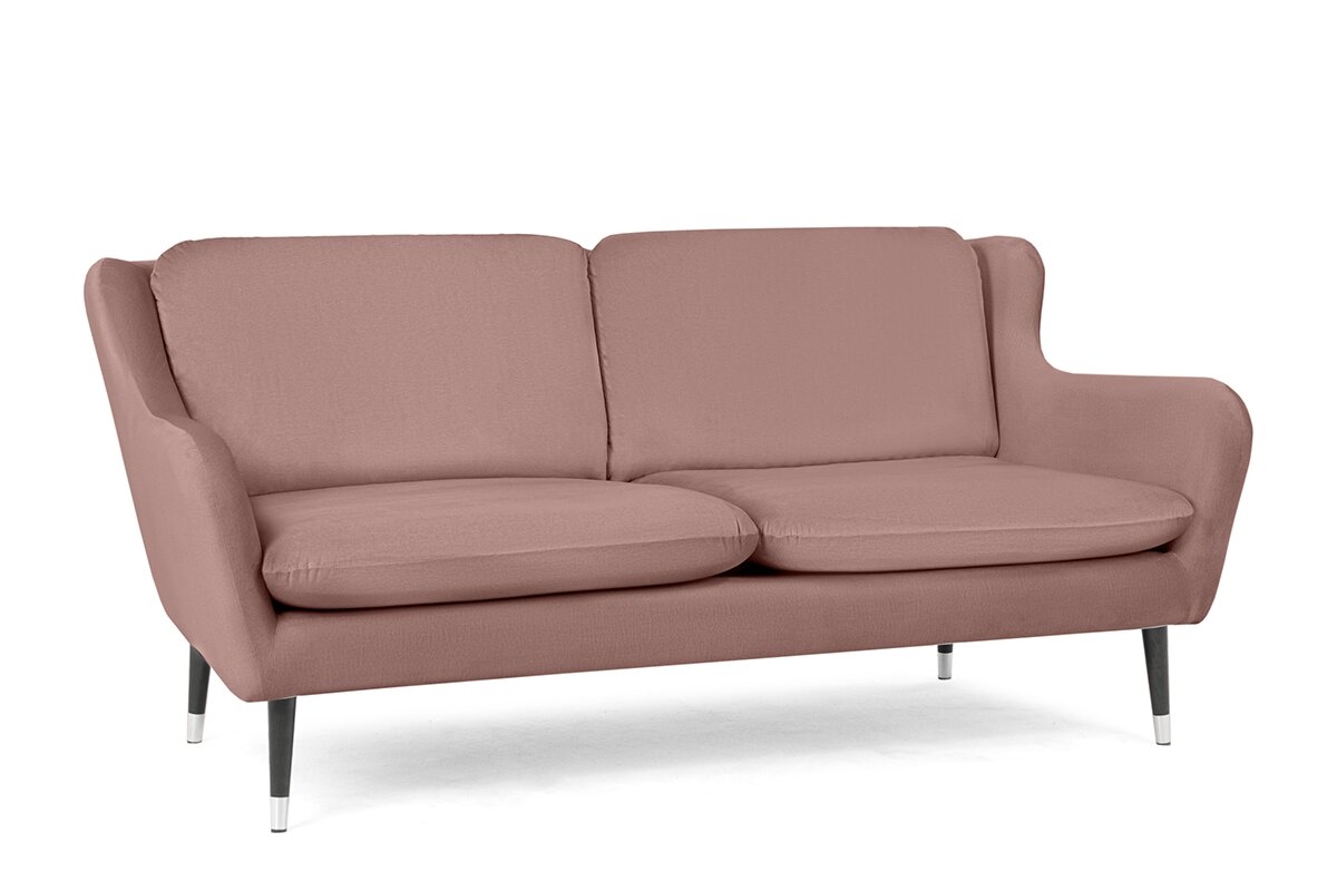 Sofa AFO, rožinė, 192x92x87 cm