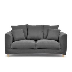 Sofa BRYO, tamsiai pilka, 174x93x90 cm