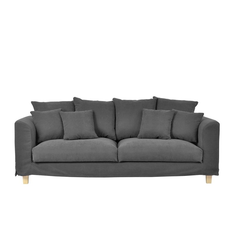 Sofa BRYO, tamsiai pilka, 215x93x90 cm