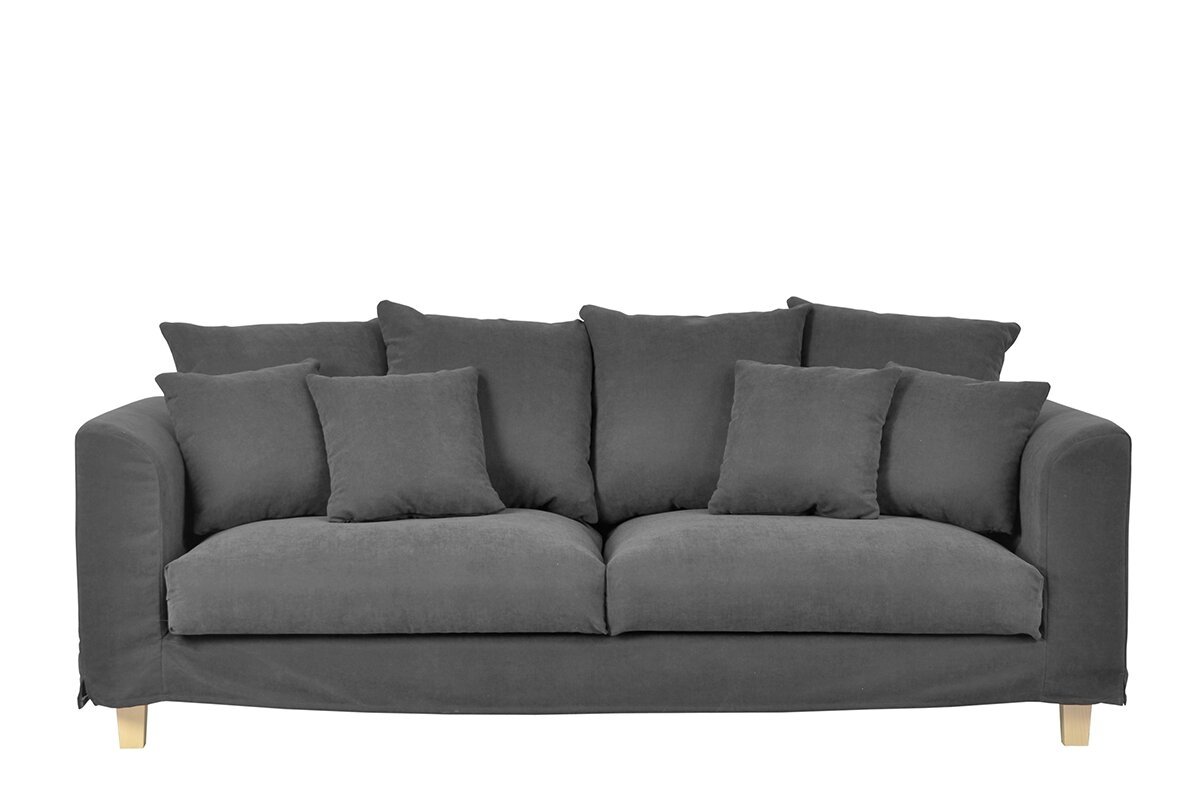 Sofa BRYO, tamsiai pilka, 215x93x90 cm