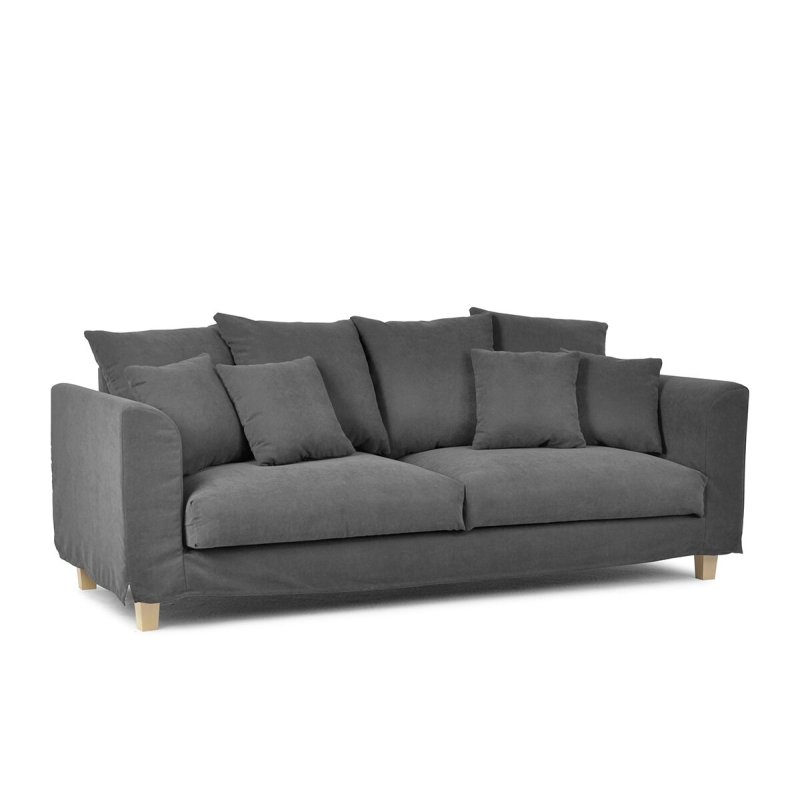 Sofa BRYO, tamsiai pilka, 215x93x90 cm