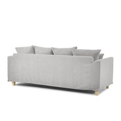 Sofa BRYO, šviesiai pilka, 215x93x90 cm