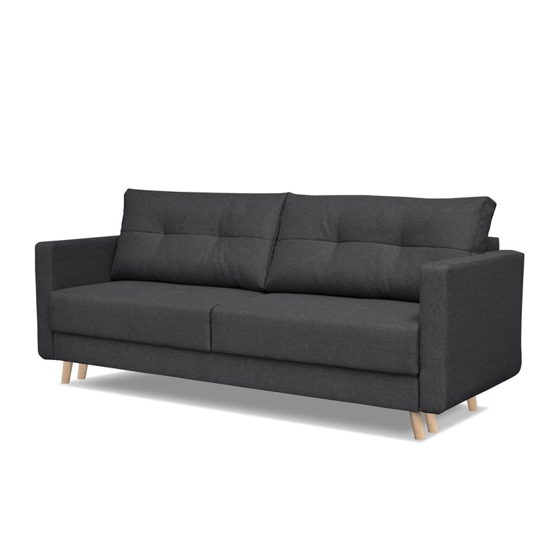 Sofa CONCO, tamsiai pilka, 218x92x91 cm