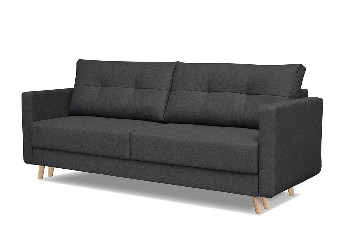 Sofa CONCO, tamsiai pilka, 218x92x91 cm