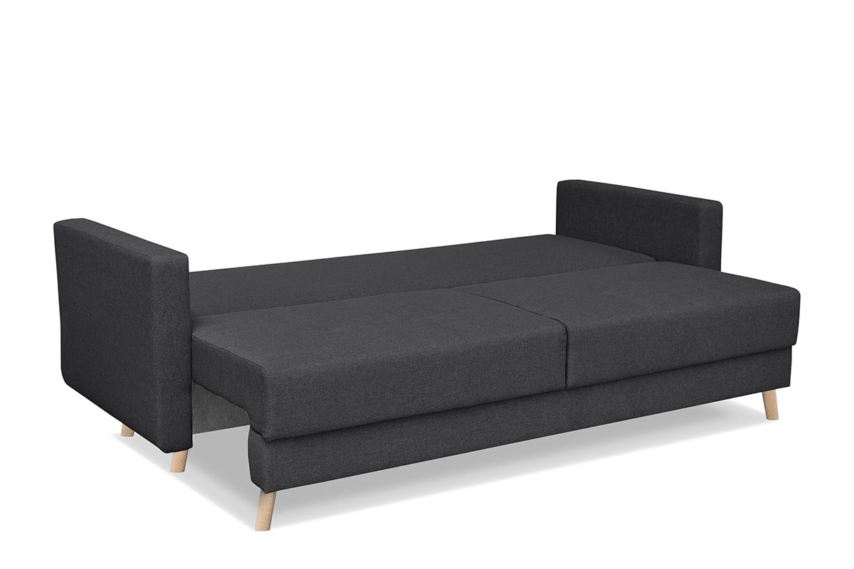 Sofa CONCO, tamsiai pilka, 218x92x91 cm