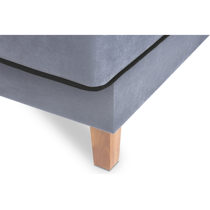 Fotelis DOZ, pilkas/juodas, 80x93x85 cm