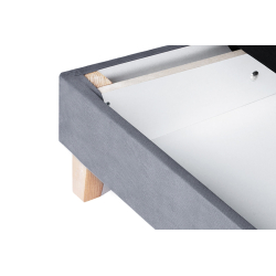 Fotelis DOZ, pilkas/juodas, 80x93x85 cm