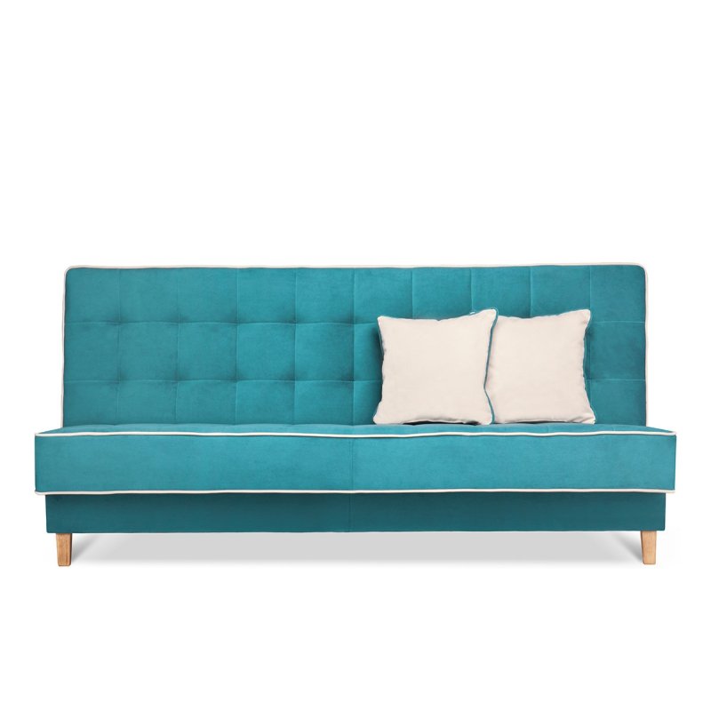 Sofa DOZ, turkio/ecru, 198x93x85 cm