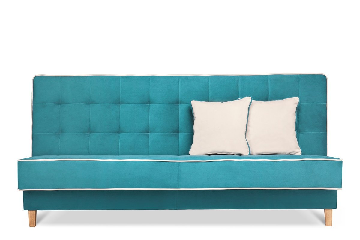 Sofa DOZ, turkio/ecru, 198x93x85 cm