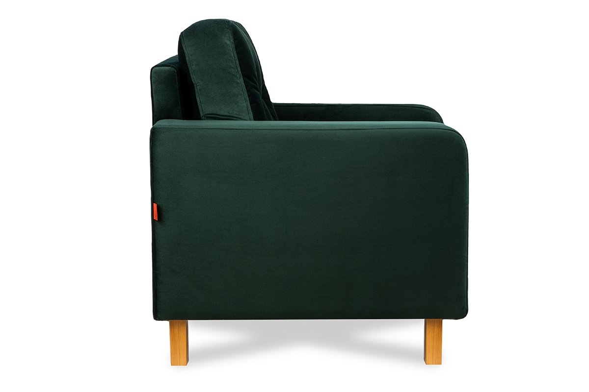 Fotelis ERIS, žalias, 80x75x75 cm