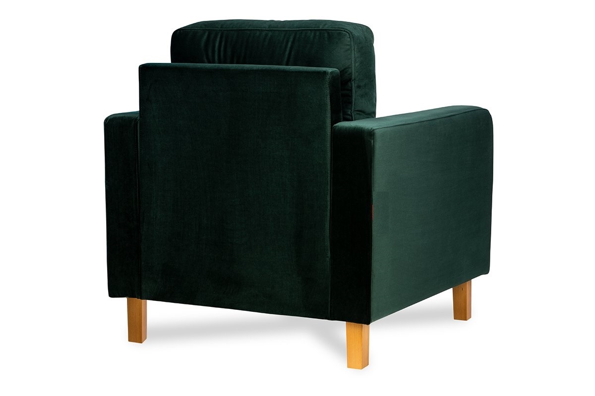 Fotelis ERIS, žalias, 80x75x75 cm