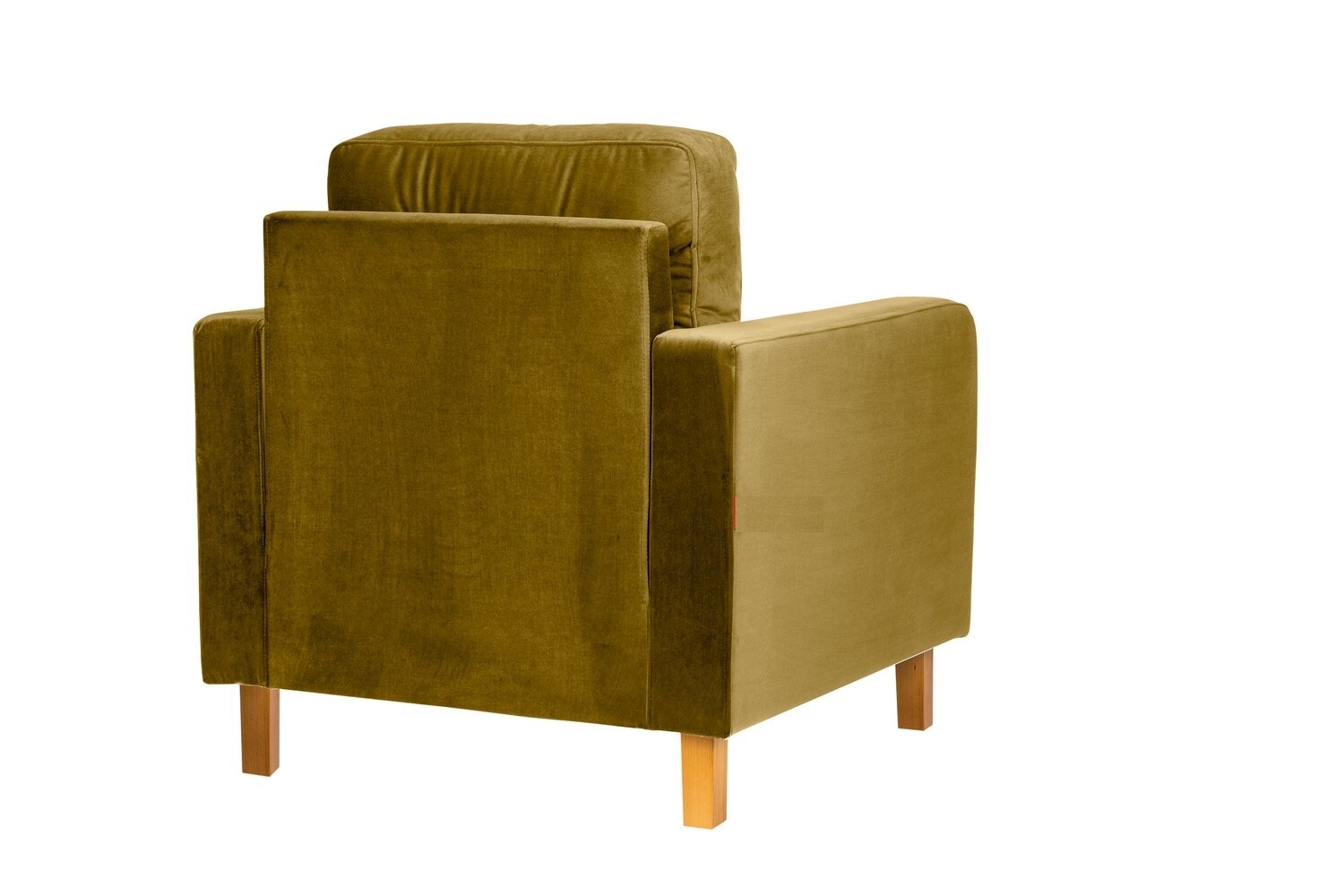 Fotelis ERIS, šviesiai rudas, 80x75x75 cm