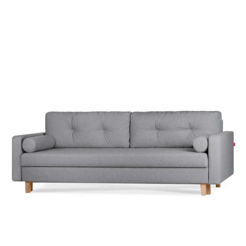 Sofa ERIS, tamsiai pilka, 230x100x80 cm