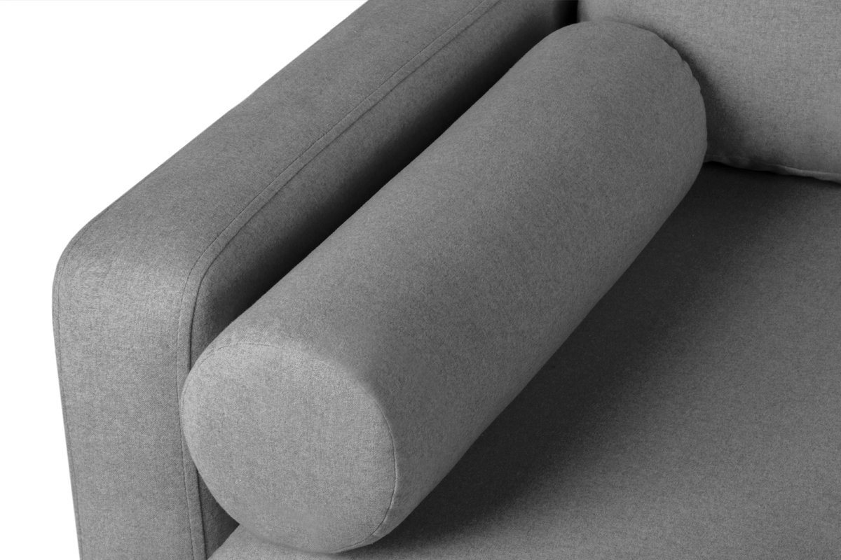 Sofa ERIS, tamsiai pilka, 230x100x80 cm