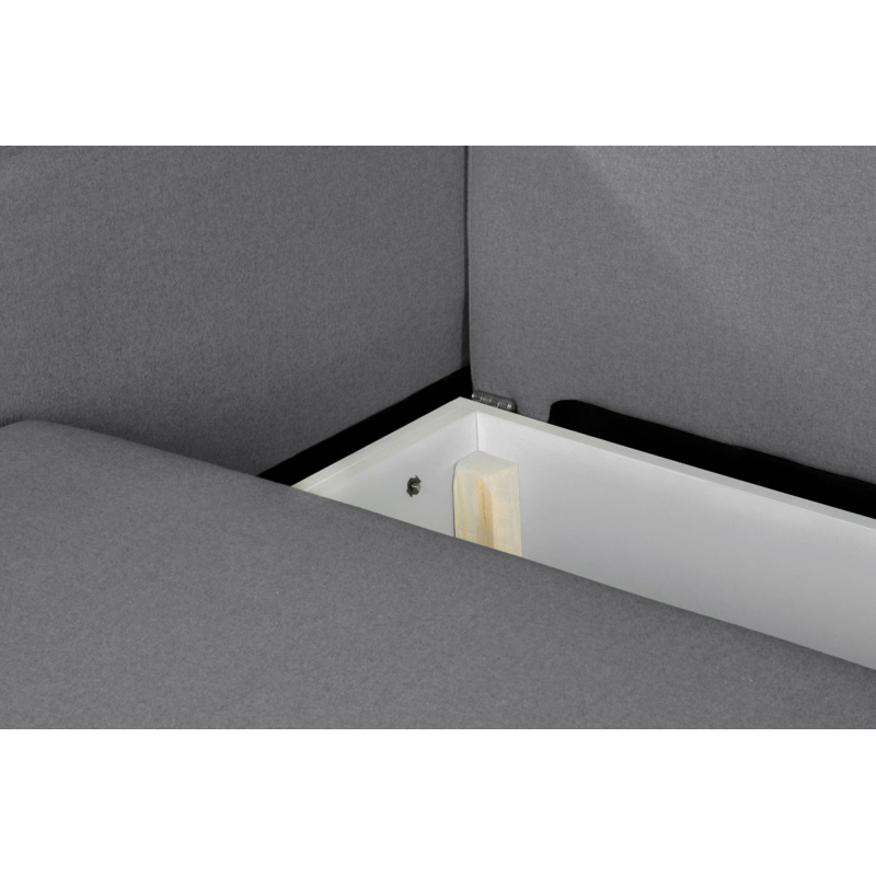 Sofa ERIS, tamsiai pilka, 230x100x80 cm