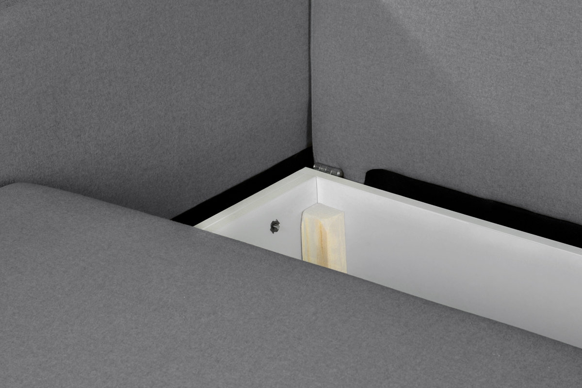 Sofa ERIS, tamsiai pilka, 230x100x80 cm