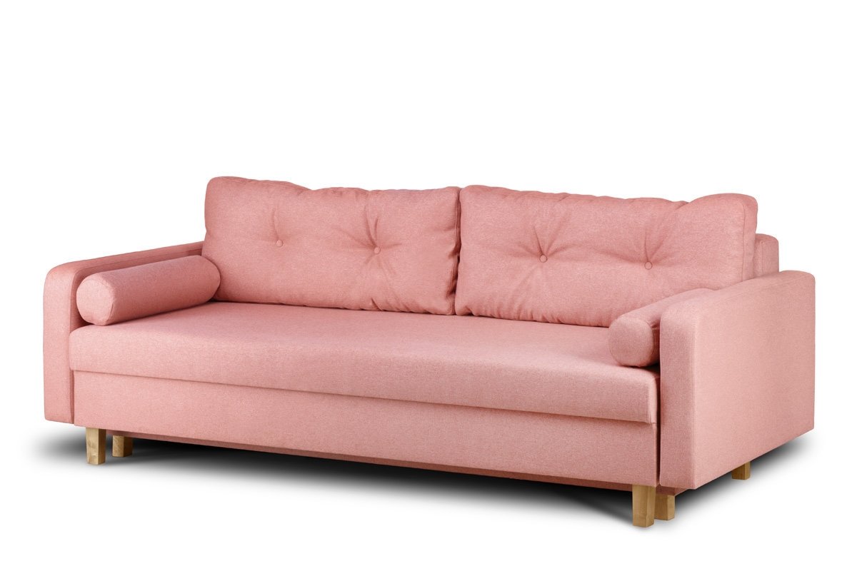 Sofa ERIS, rožinė, 230x100x80 cm