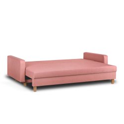 Sofa ERIS, rožinė, 230x100x80 cm