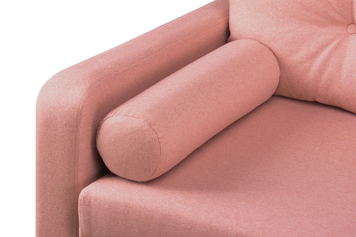 Sofa ERIS, rožinė, 230x100x80 cm