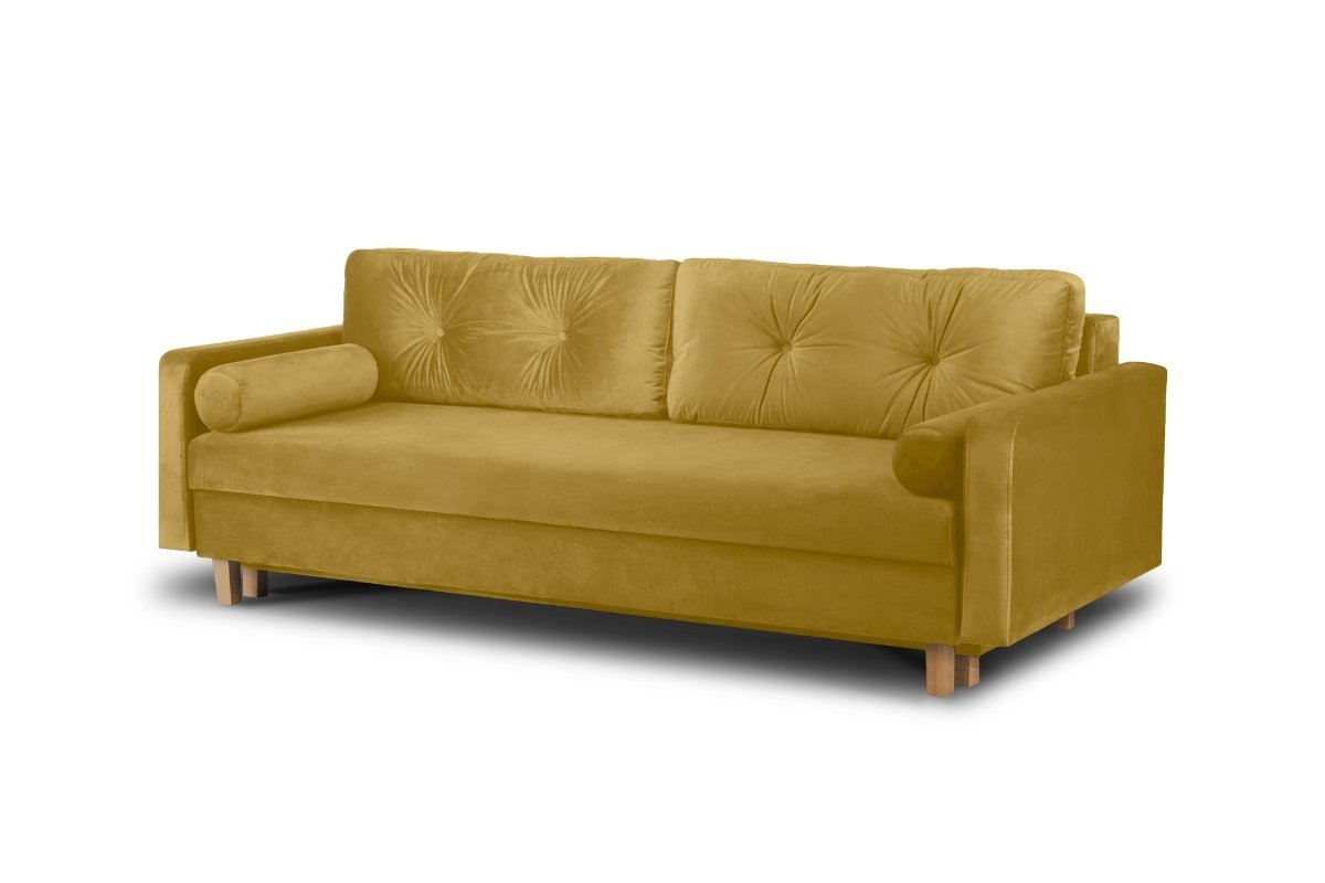 Sofa ERIS, šviesiai ruda, 230x100x80 cm