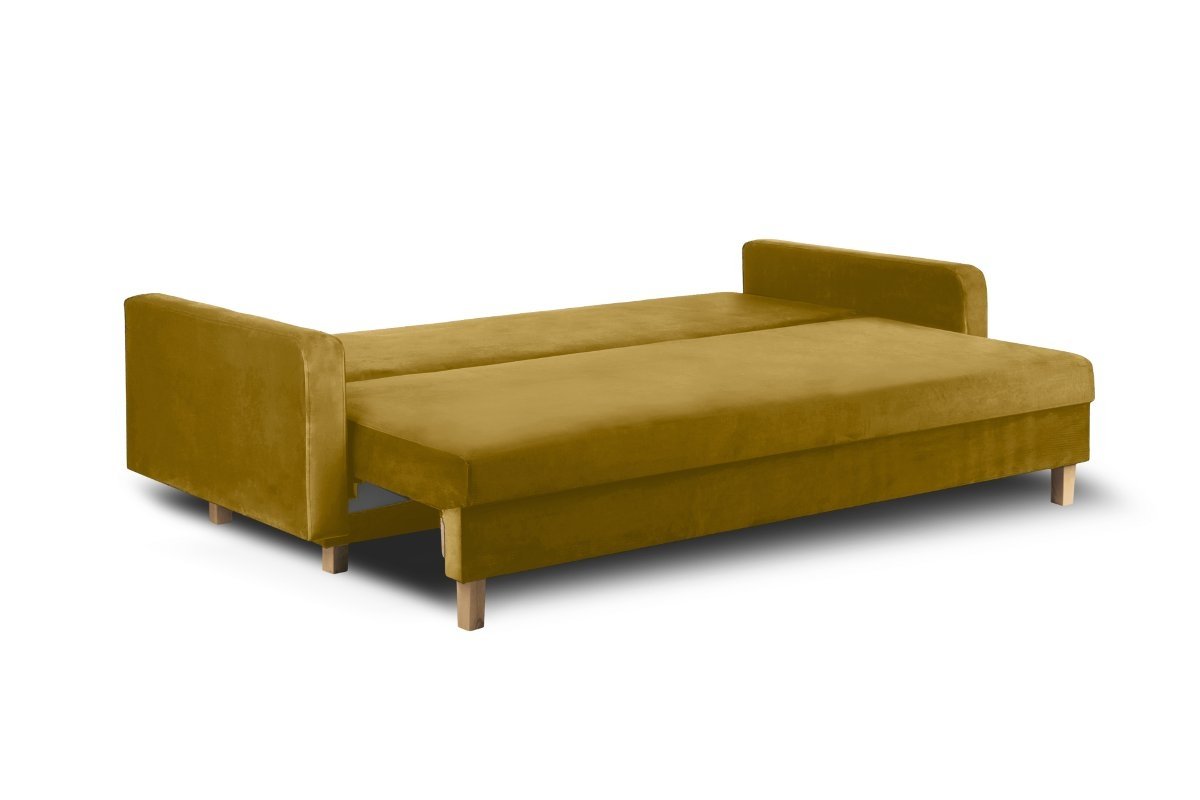 Sofa ERIS, šviesiai ruda, 230x100x80 cm