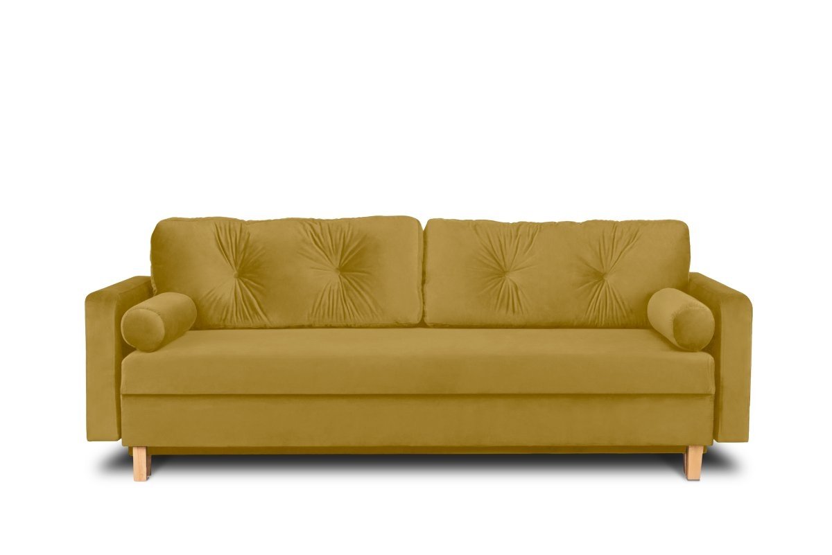 Sofa ERIS, šviesiai ruda, 230x100x80 cm