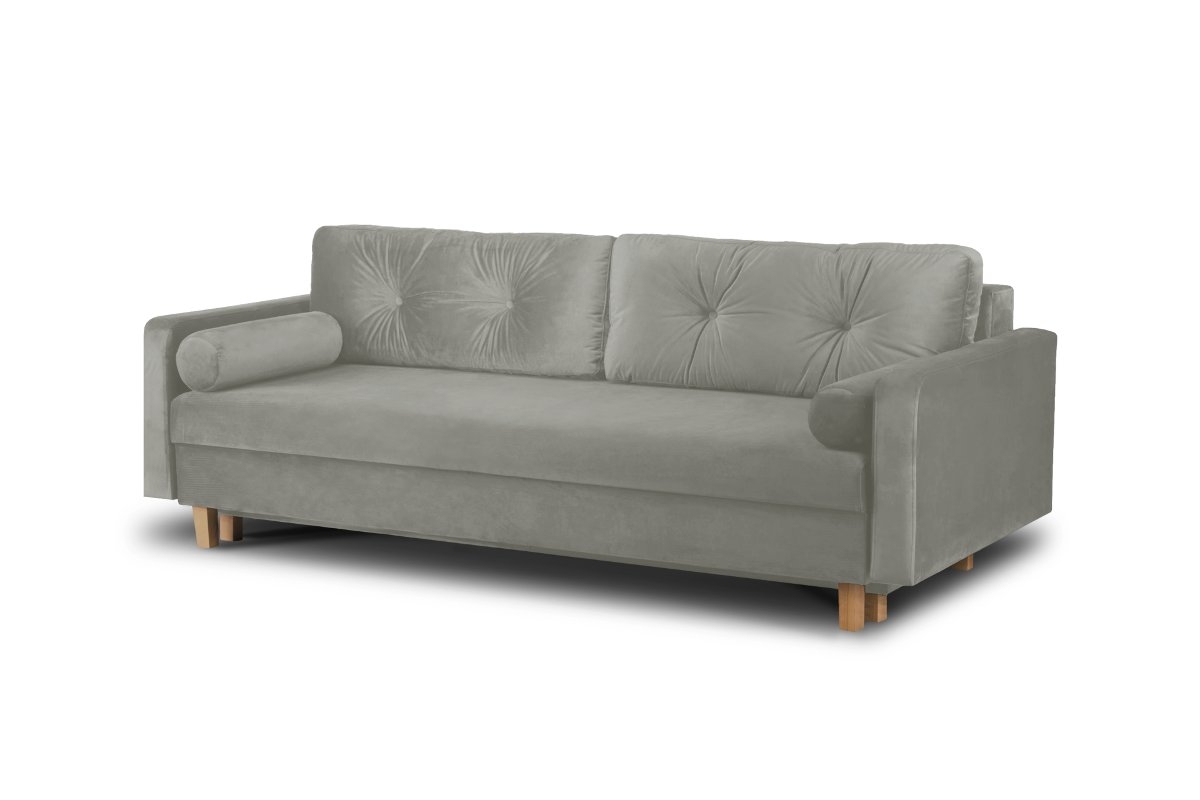 Sofa ERIS, šviesiai pilka, 230x100x80 cm