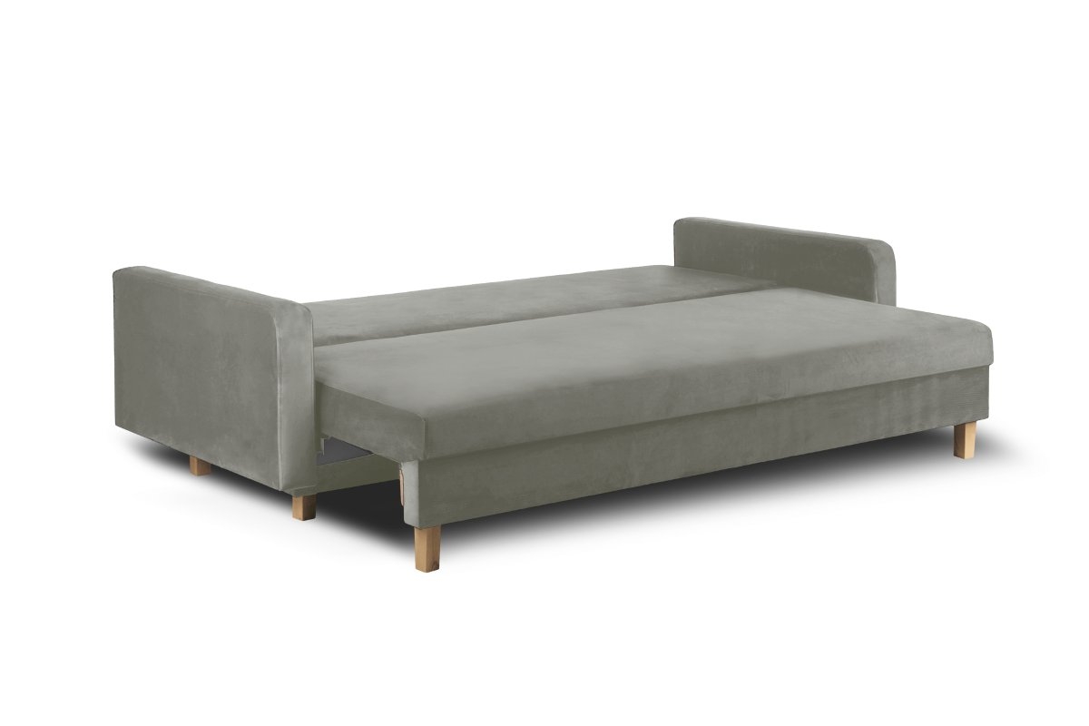 Sofa ERIS, šviesiai pilka, 230x100x80 cm