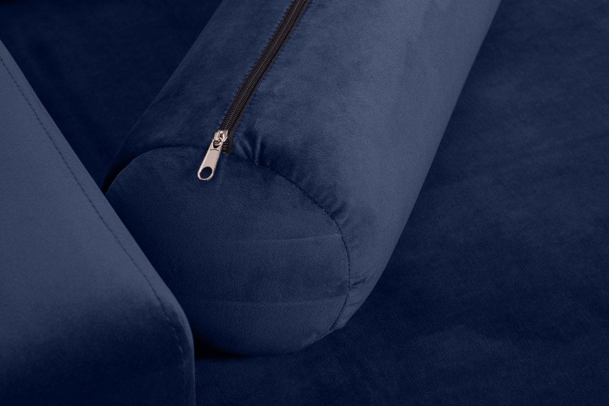 Minkštas kampas ERIS, mėlynas, kairinis/dešininis, 240x183x75 cm