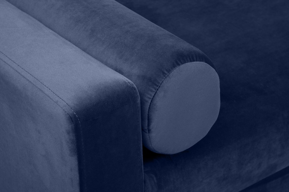 Minkštas kampas ERIS, mėlynas, kairinis/dešininis, 240x183x75 cm