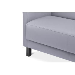 Sofa ESPEC, pilka, 130x67x71 cm