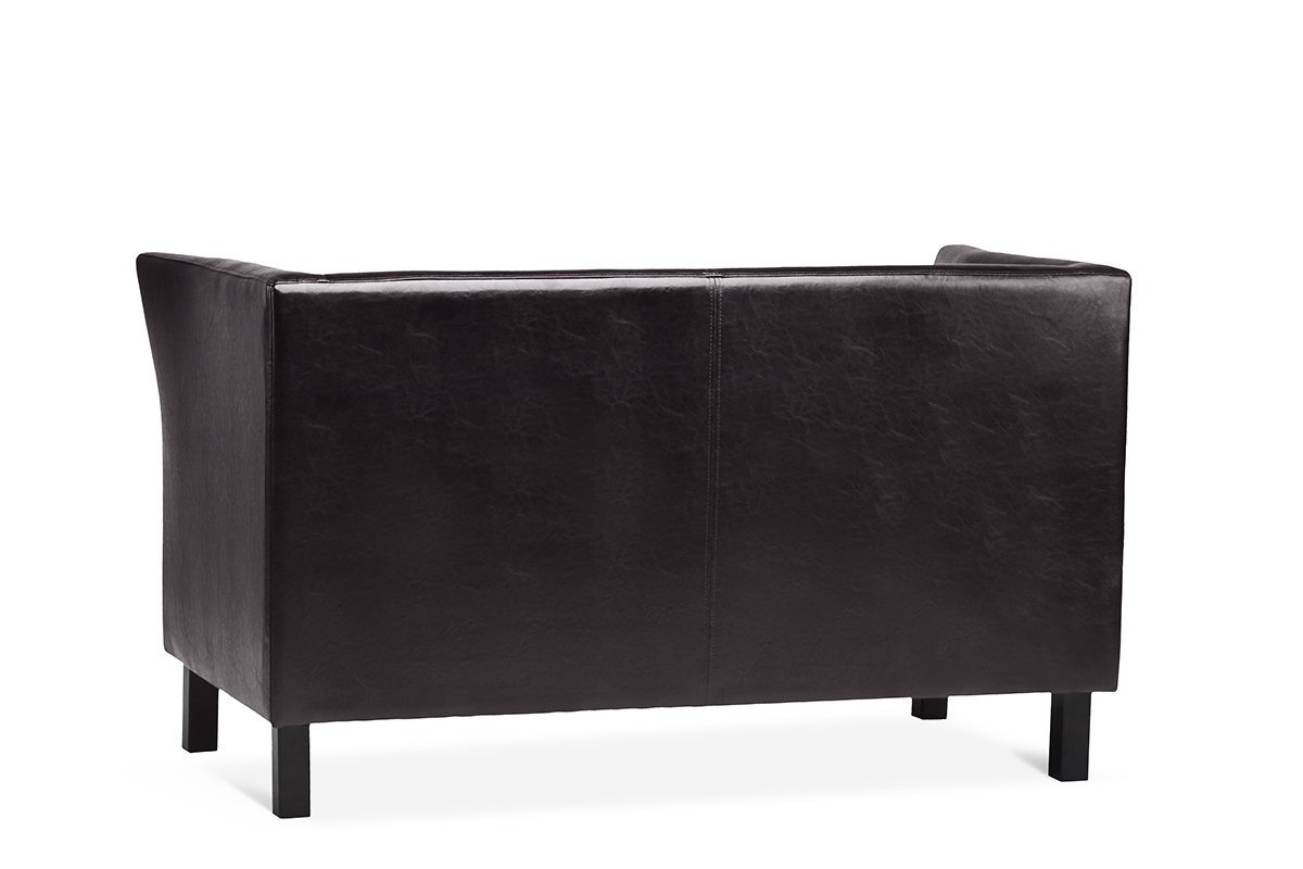 Sofa ESPEC, tamsiai ruda, 130x67x71 cm