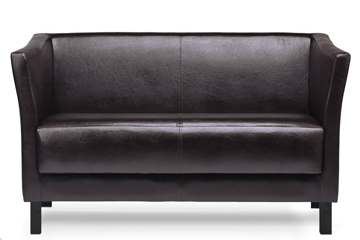 Sofa ESPEC, tamsiai ruda, 130x67x71 cm