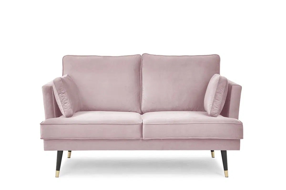 Sofa FALC, rožinė, 163x93x91 cm