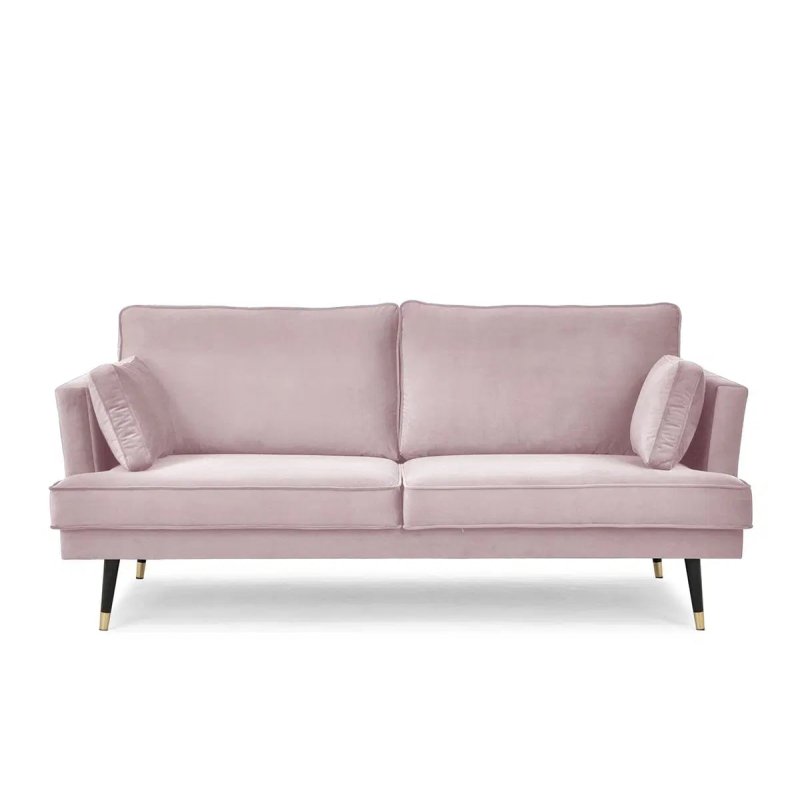 Sofa FALC, rožinė, 204x93x91 cm