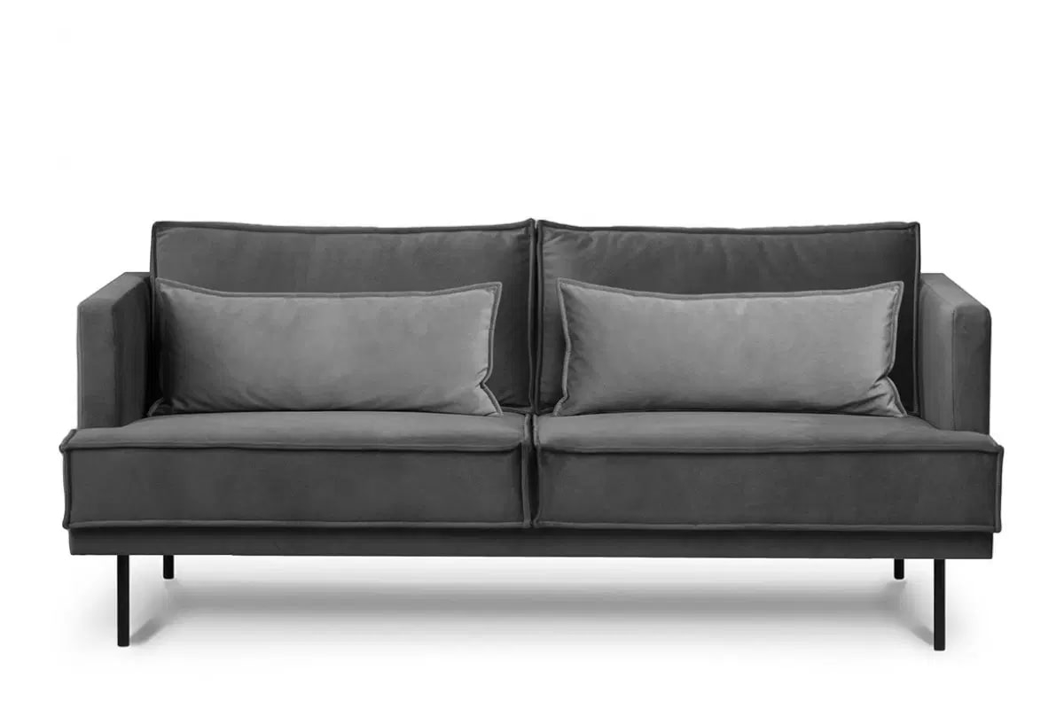 Sofa GANZ, pilka, 196x92x84 cm