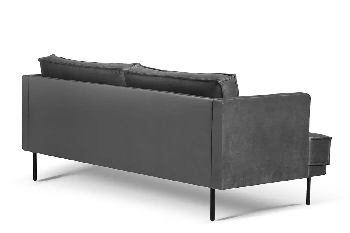 Sofa GANZ, pilka, 196x92x84 cm