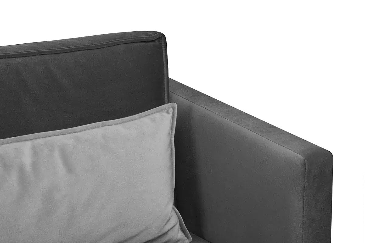 Sofa GANZ, pilka, 196x92x84 cm