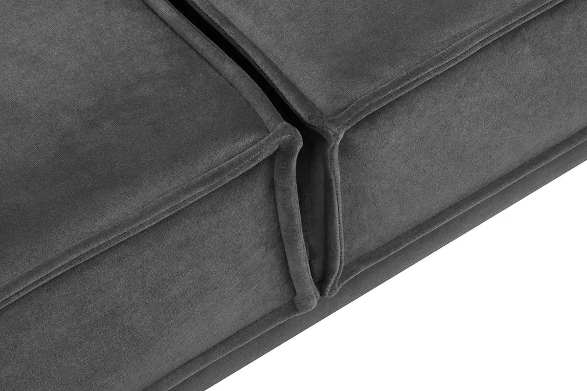 Sofa GANZ, pilka, 196x92x84 cm